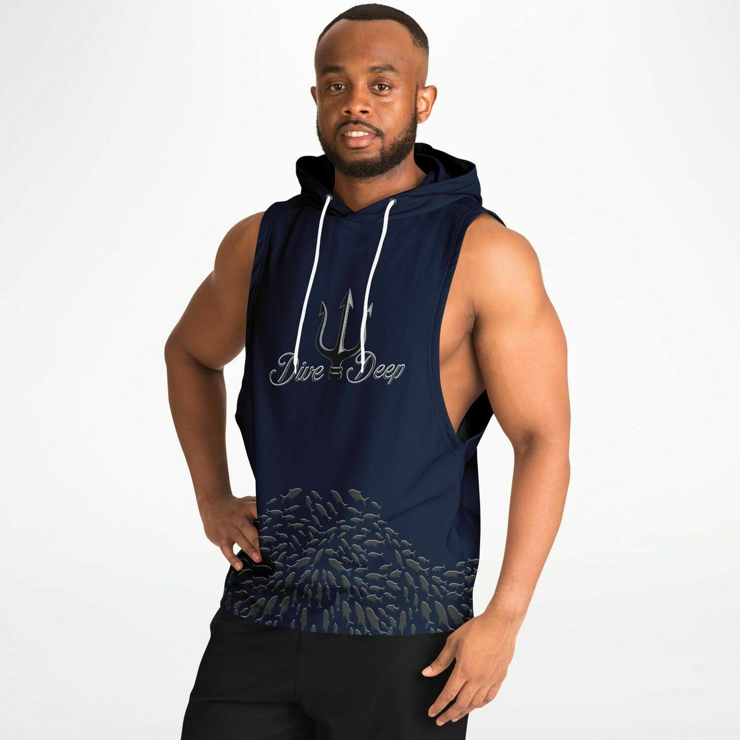 Dive Deep Armhole Hoodie