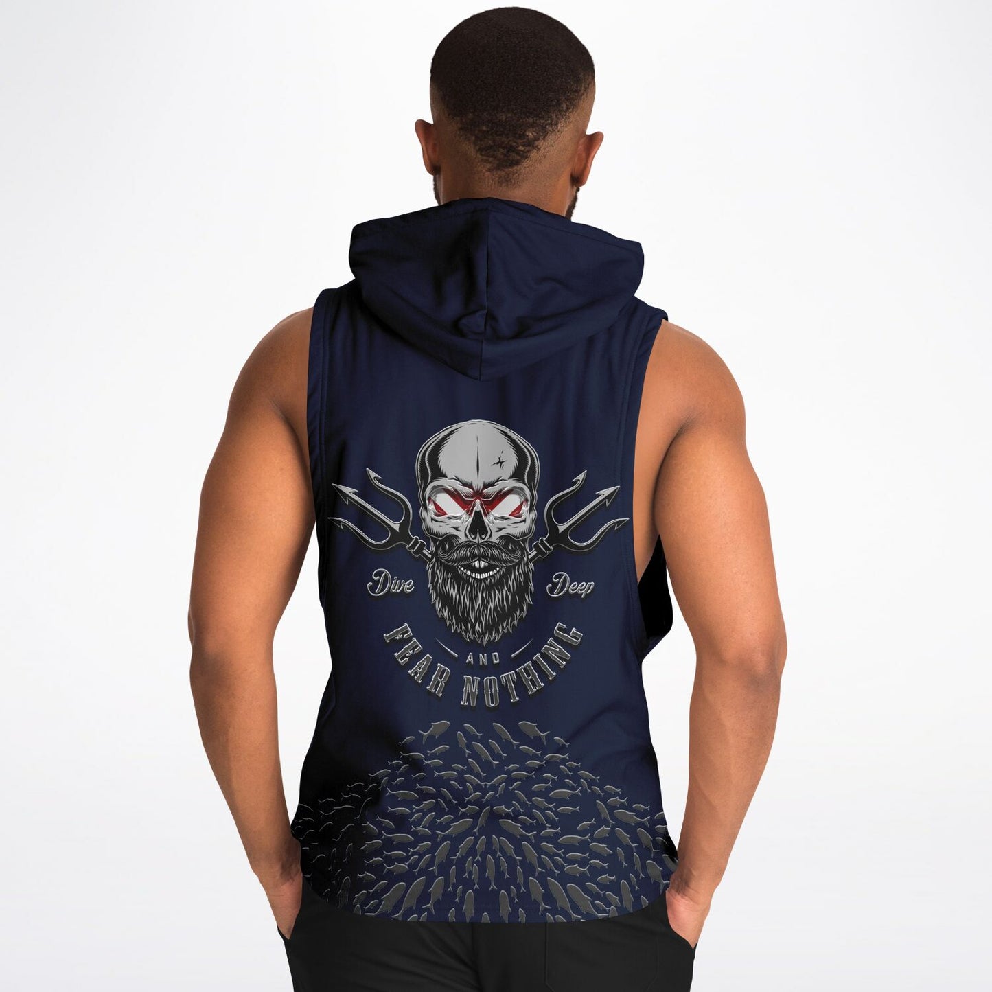 Dive Deep Armhole Hoodie