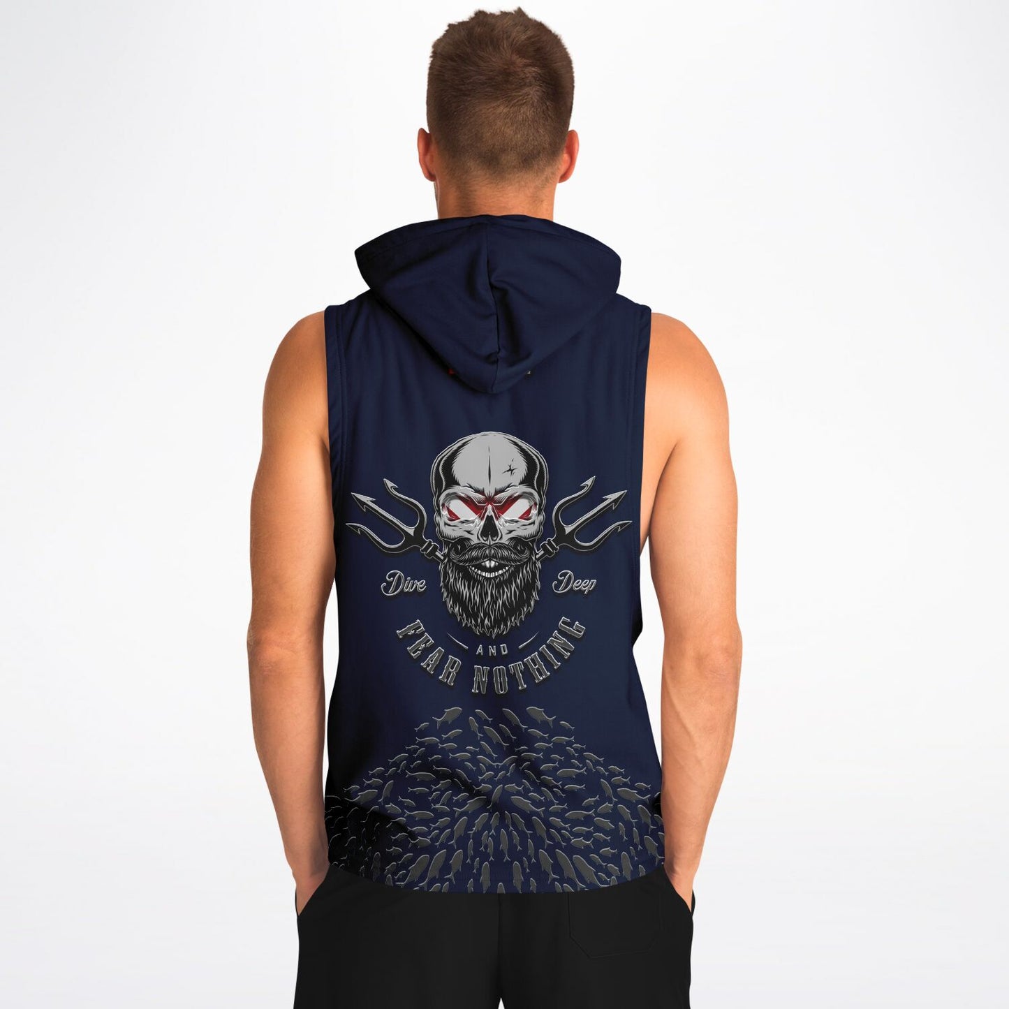 Dive Deep Armhole Hoodie