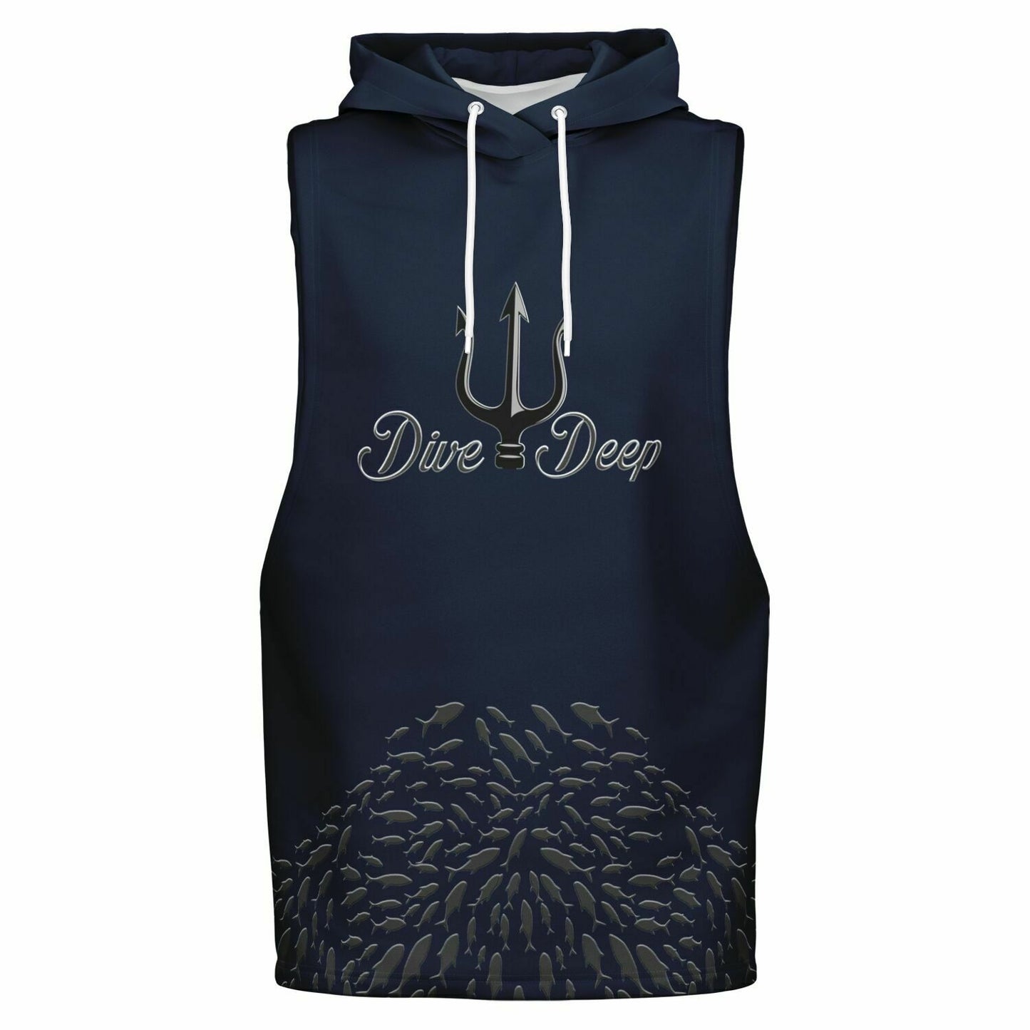 Dive Deep Armhole Hoodie