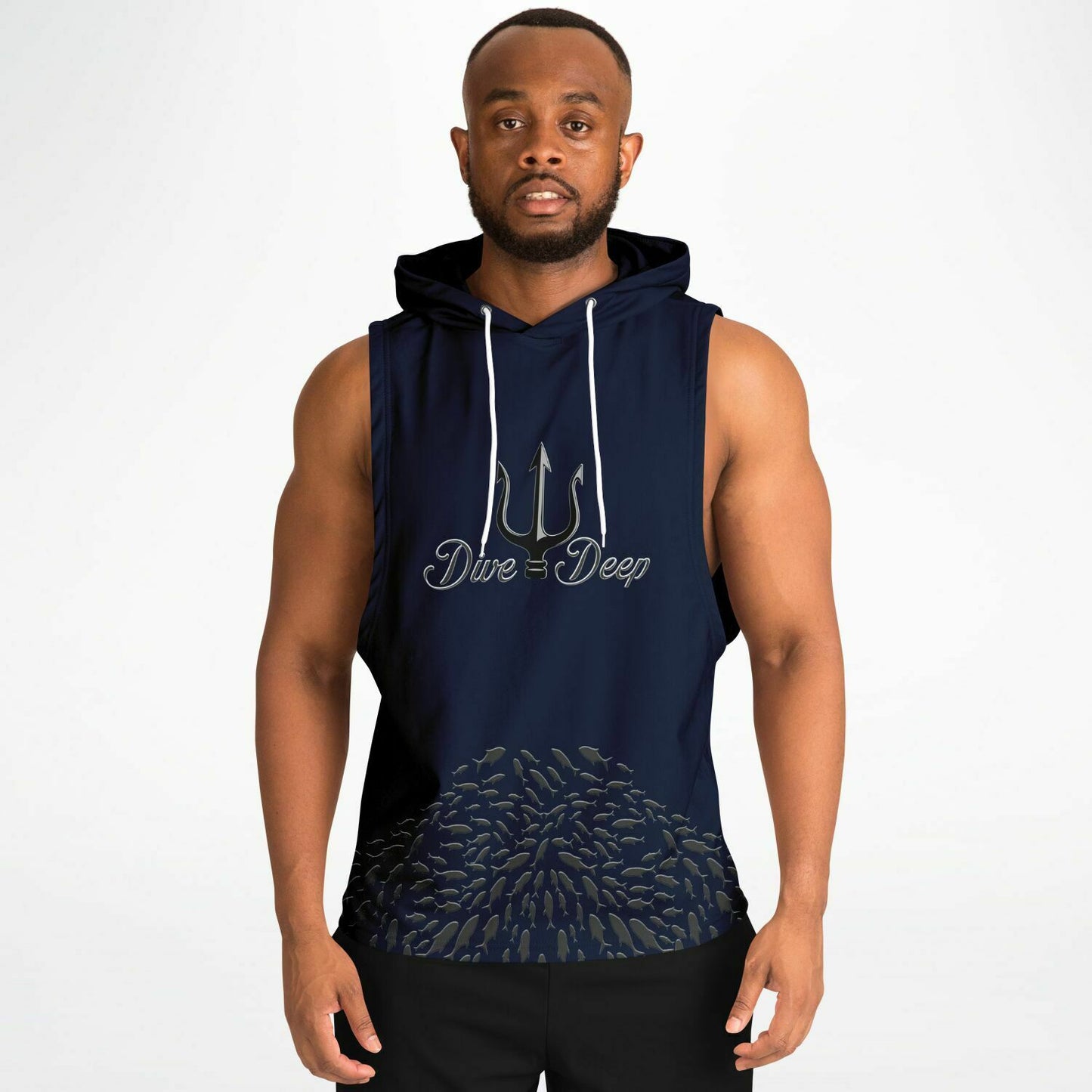 Dive Deep Armhole Hoodie