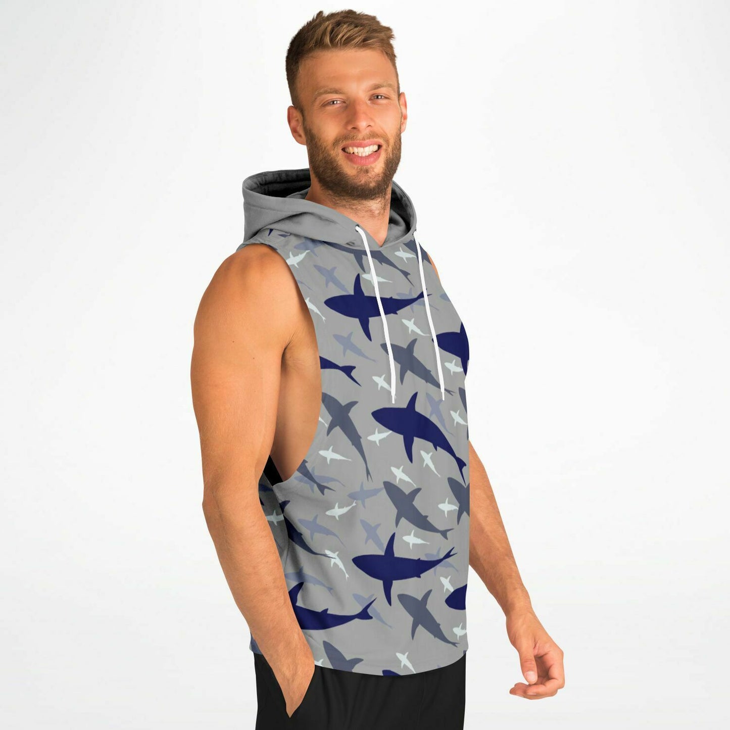 Shark Armhole Hoodie