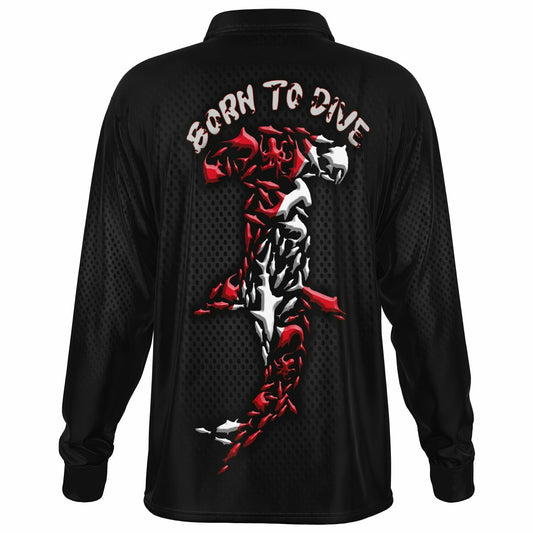 Born To Dive Polo Shirt UPF 50+