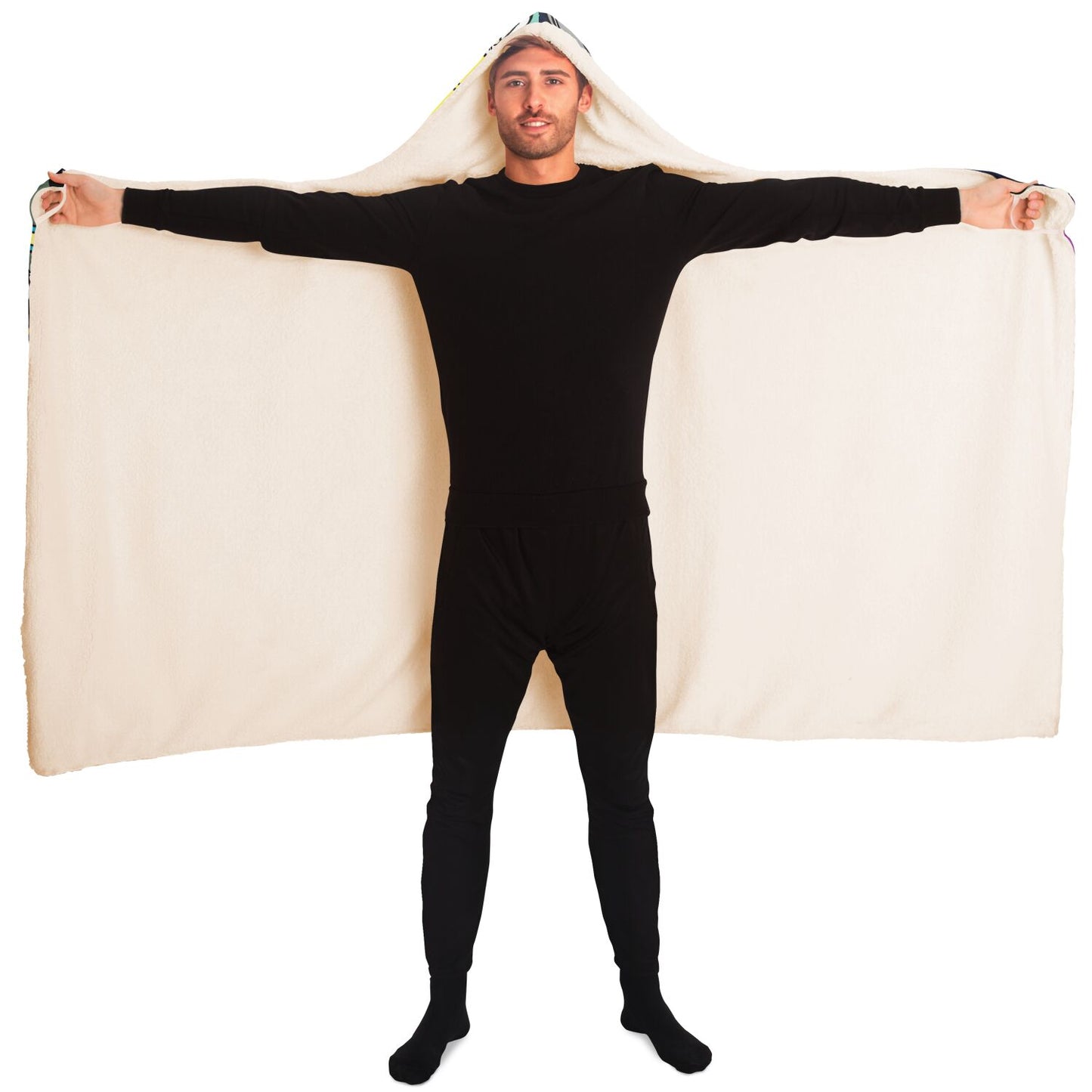 Scuba Pop Art Hooded Blanket