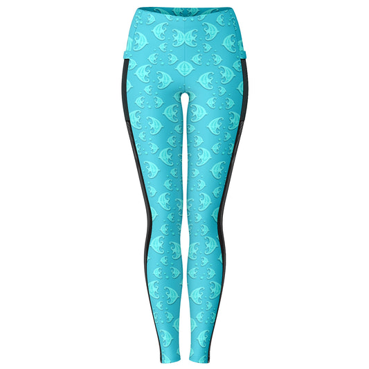 Snorkeling women Leggings