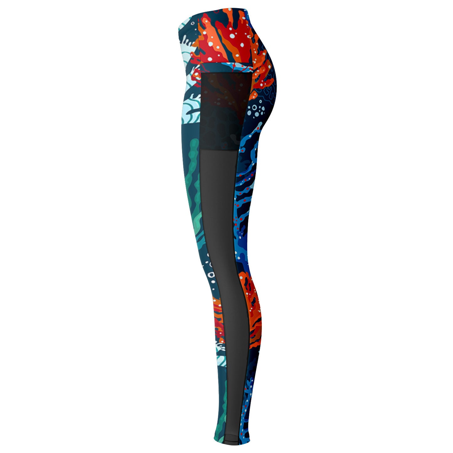 Blue Coral Leggings
