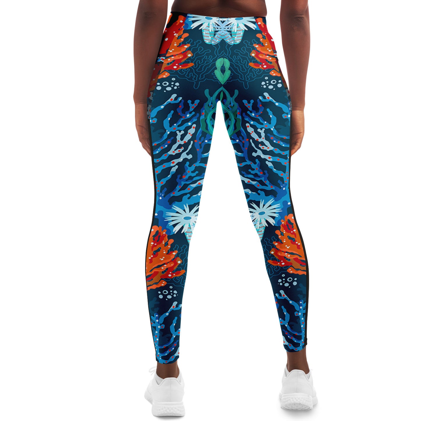 Blue Coral Leggings