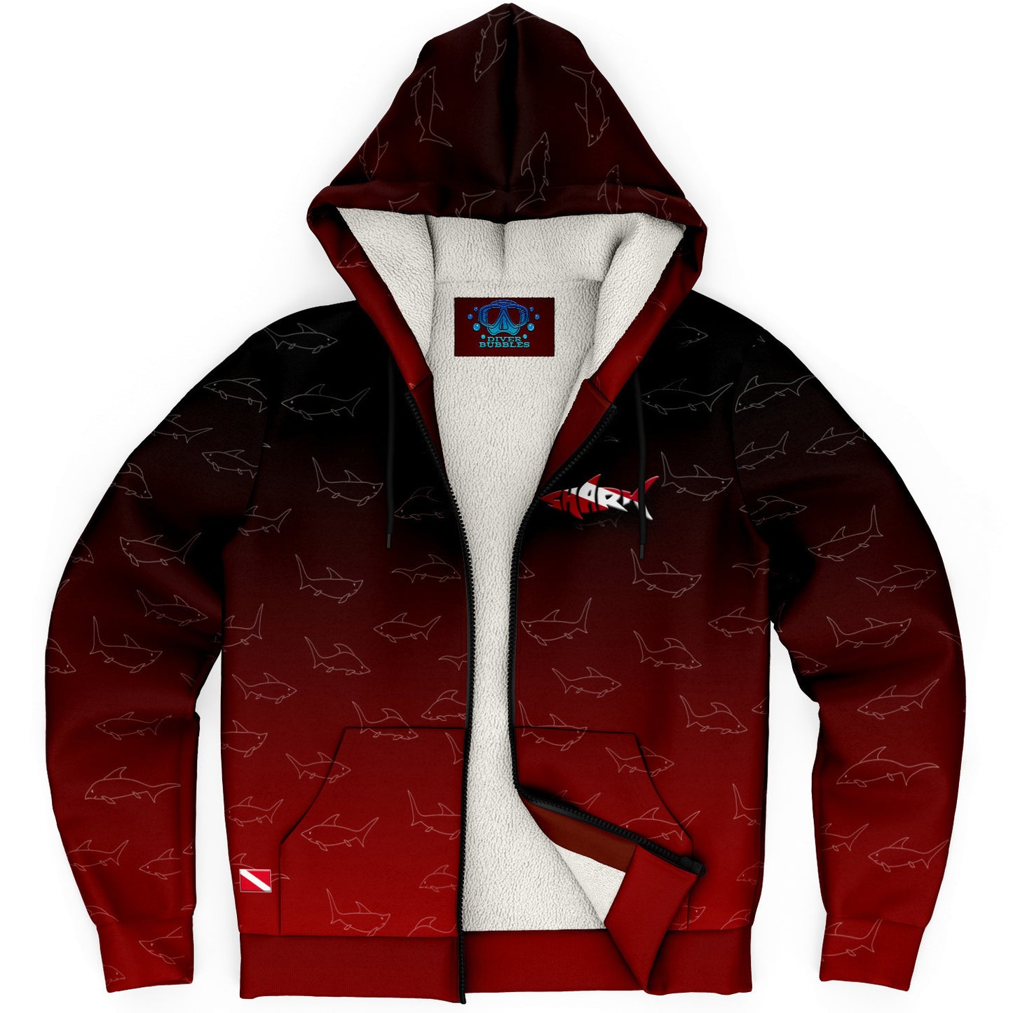 Shark Zip-Up Hoodie