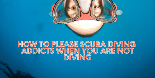 How to please scuba diving addicts when you are not diving .