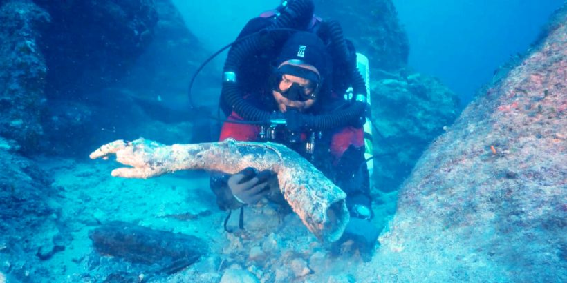 New artifacts found at the Antikythera Wreck