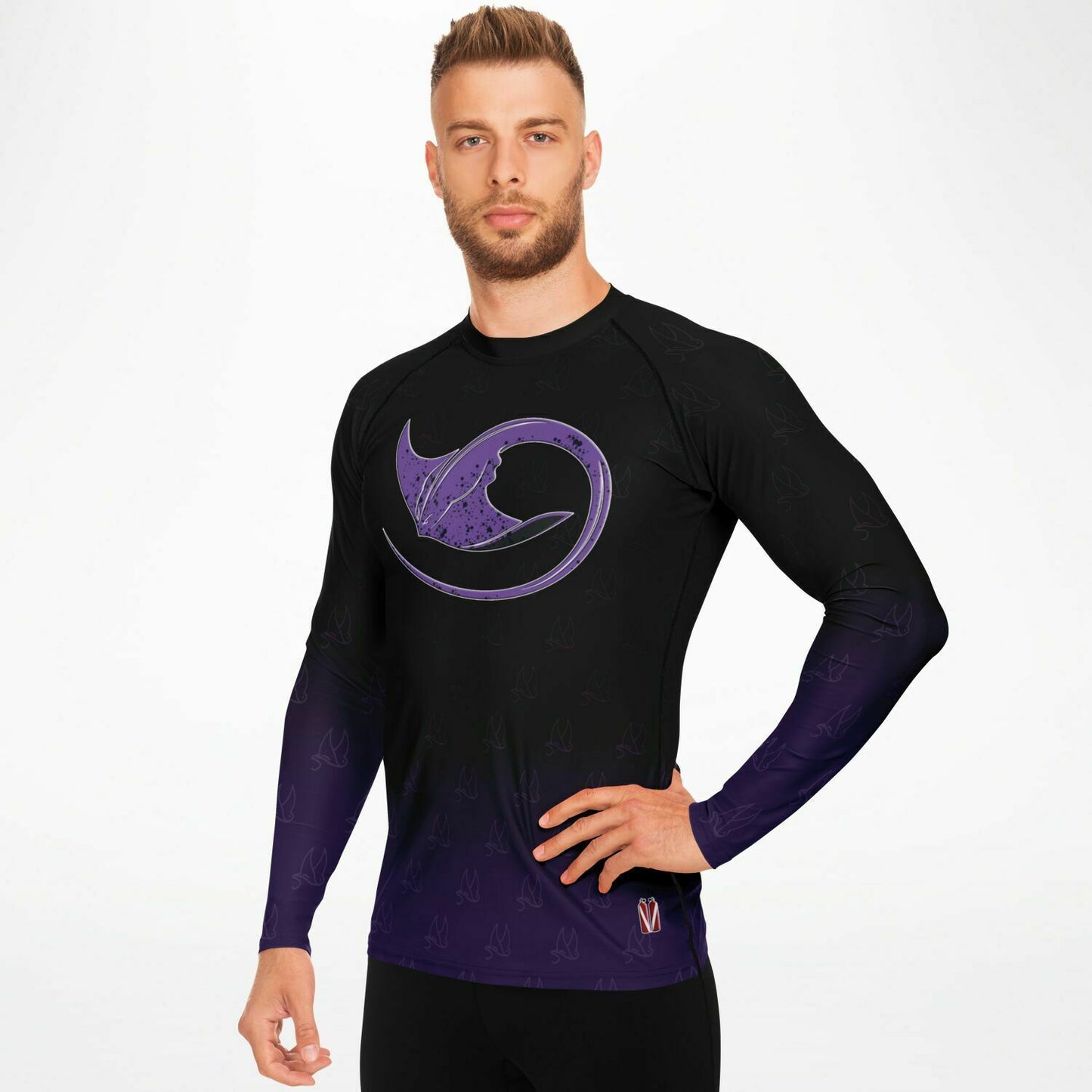 Purple Ray Rashguard