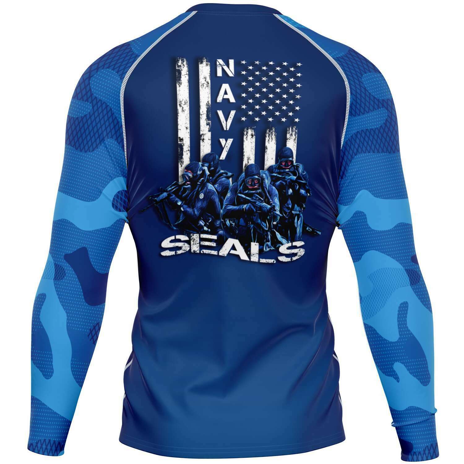 Navy Rashguard Navy Diving Rashguard for Men | Diver Bubbles – DiverBubbles