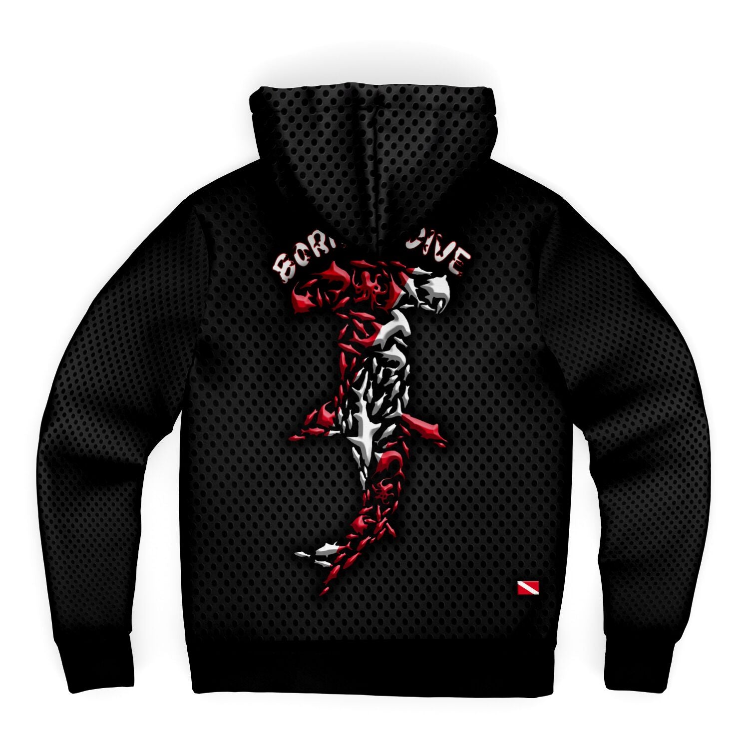 Born To Dive Zip-Up Hoodie – DiverBubbles