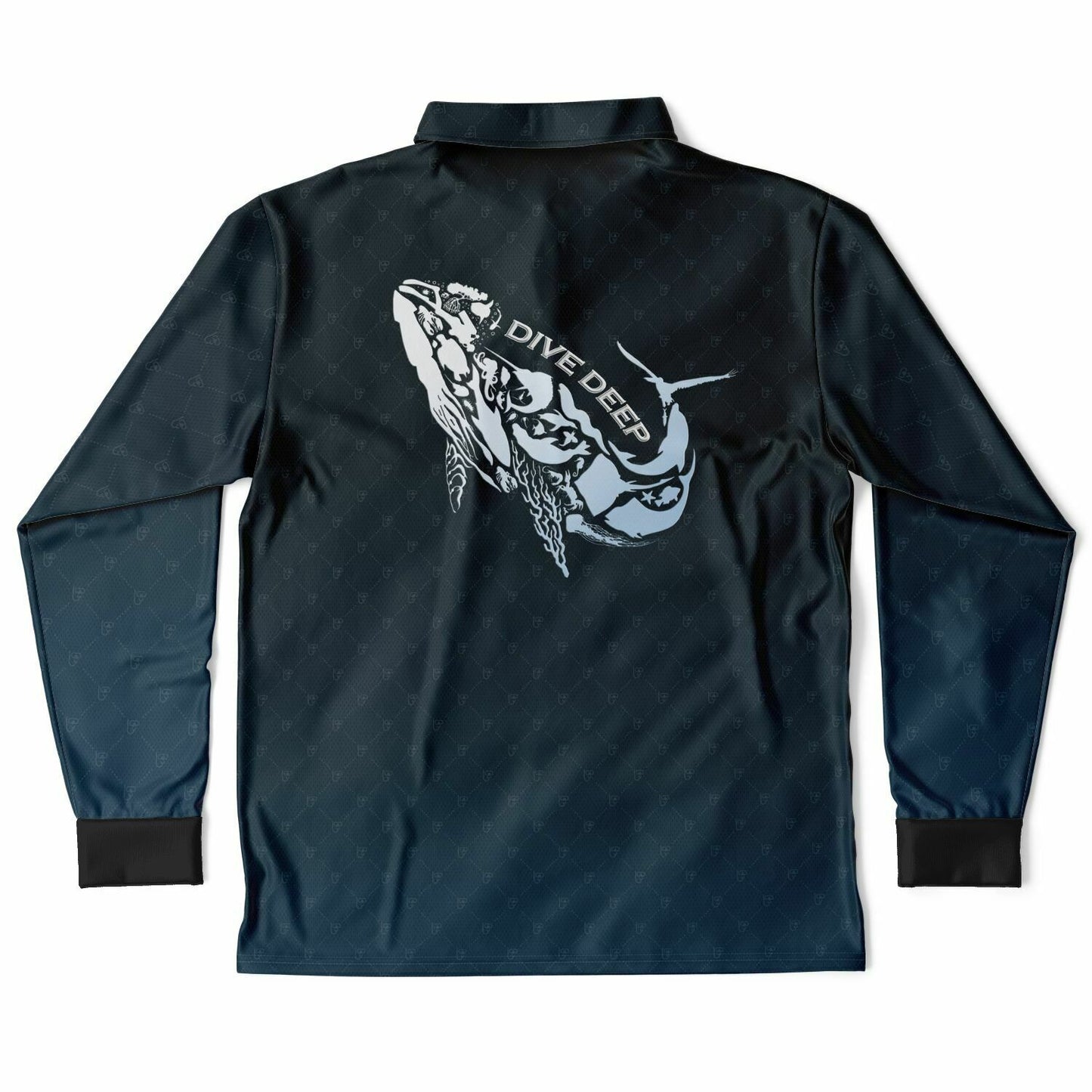 Dive Deep Whale Polo Shirt UPF 50+