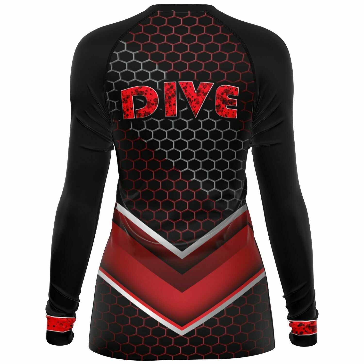 Dive Red Rashguard – DiverBubbles