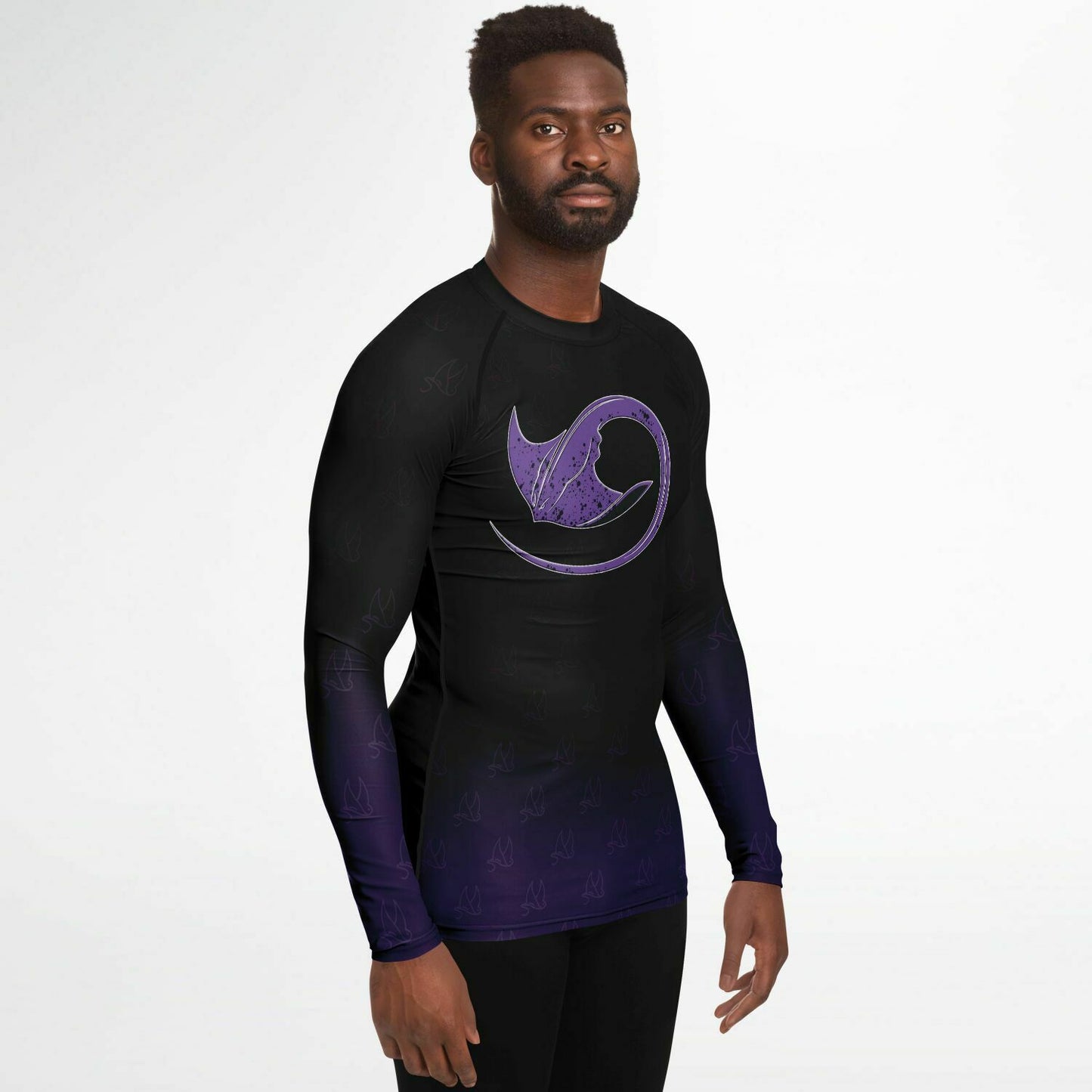 Purple Ray Rashguard