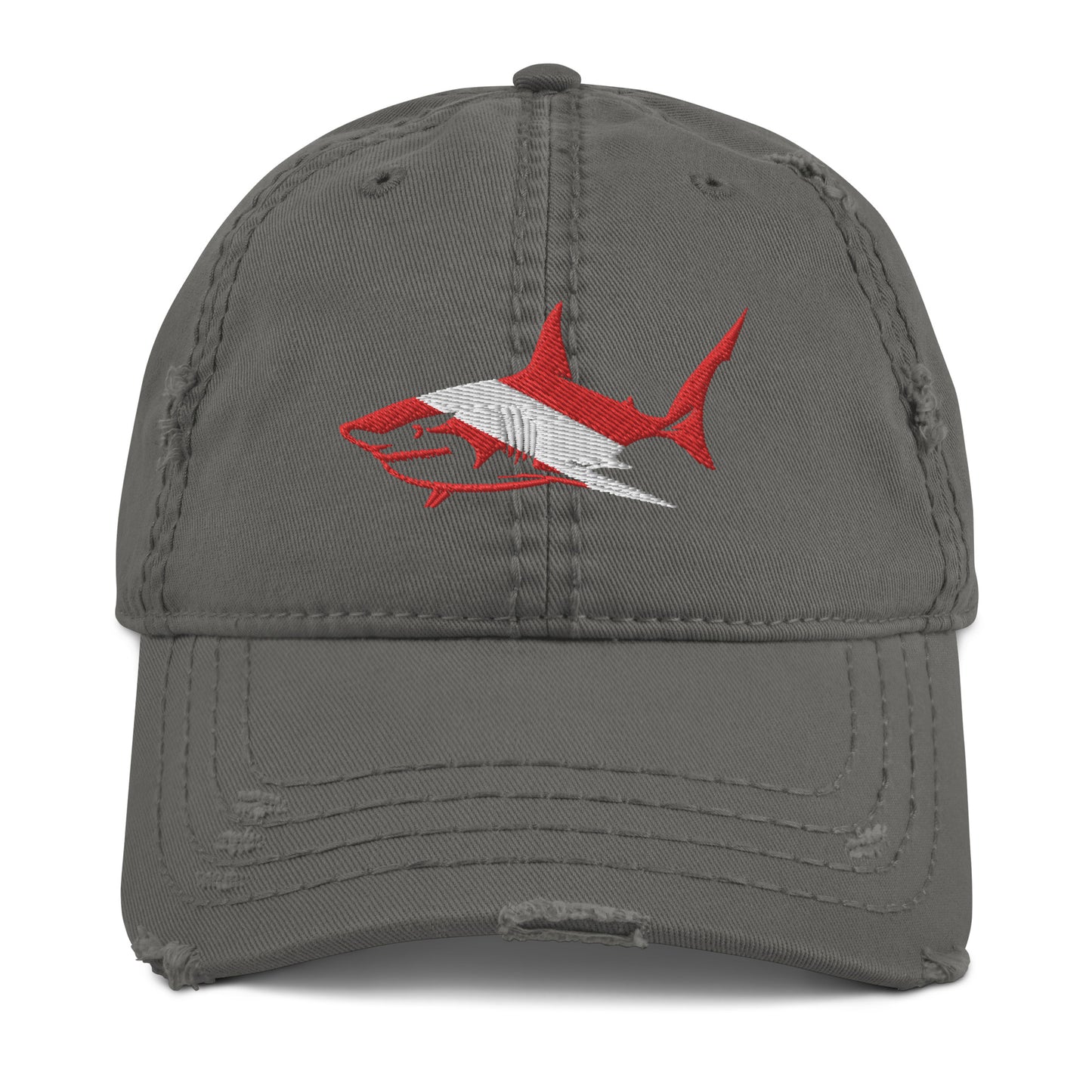 Distressed Shark Hat