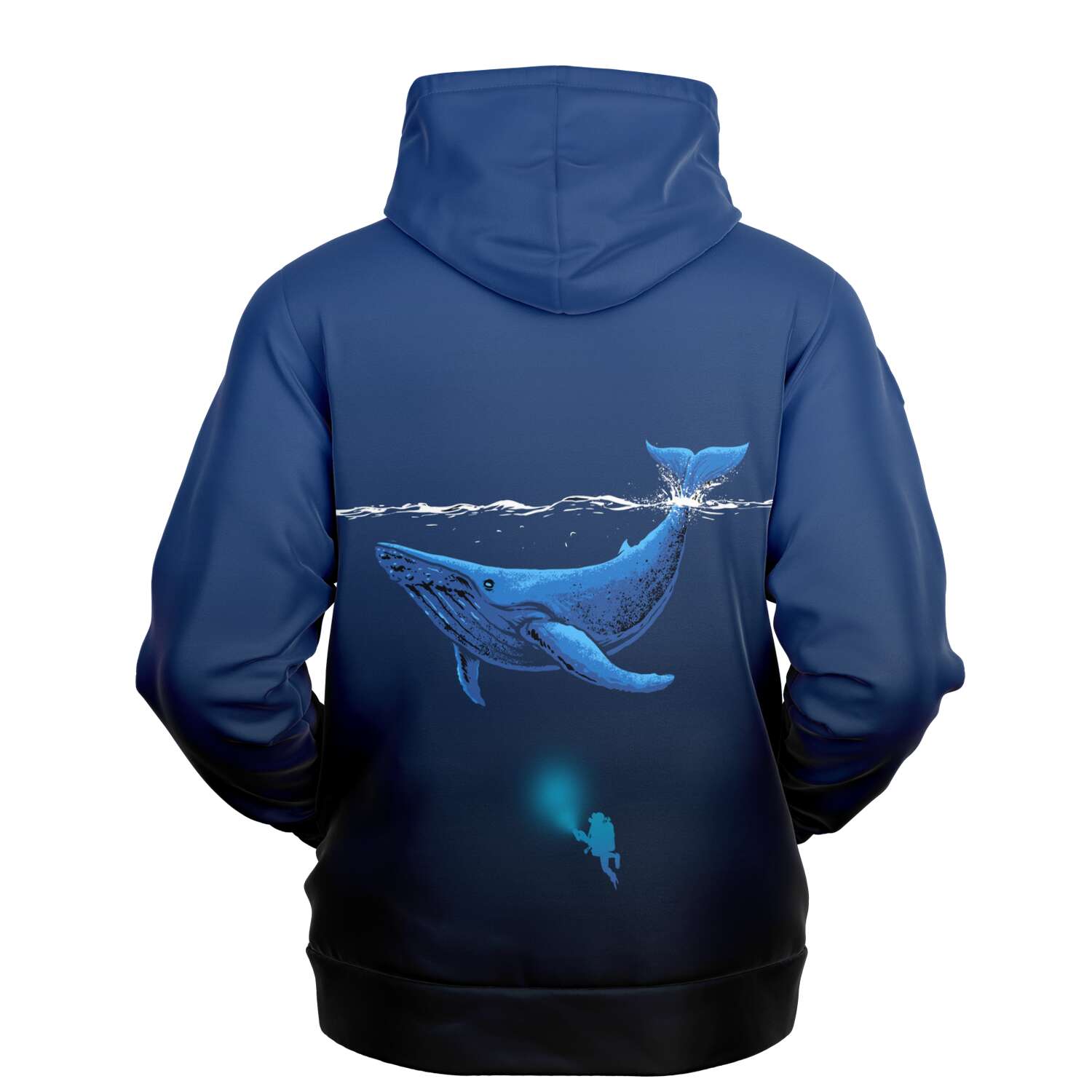 scuba diving zip hoodie