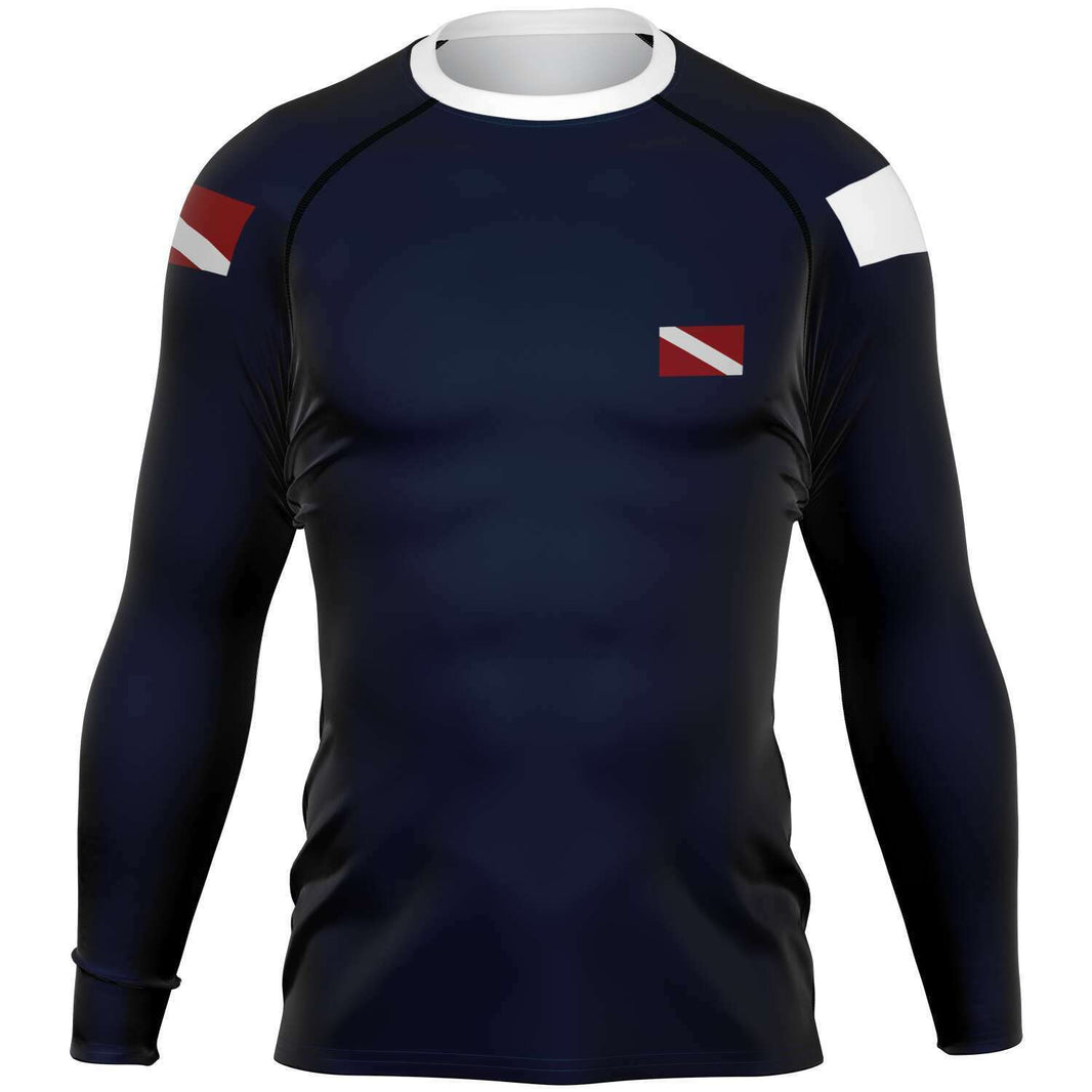 Men's Scuba Rash Guards Snorkeling Rashguards Dive Store DiverBubbles